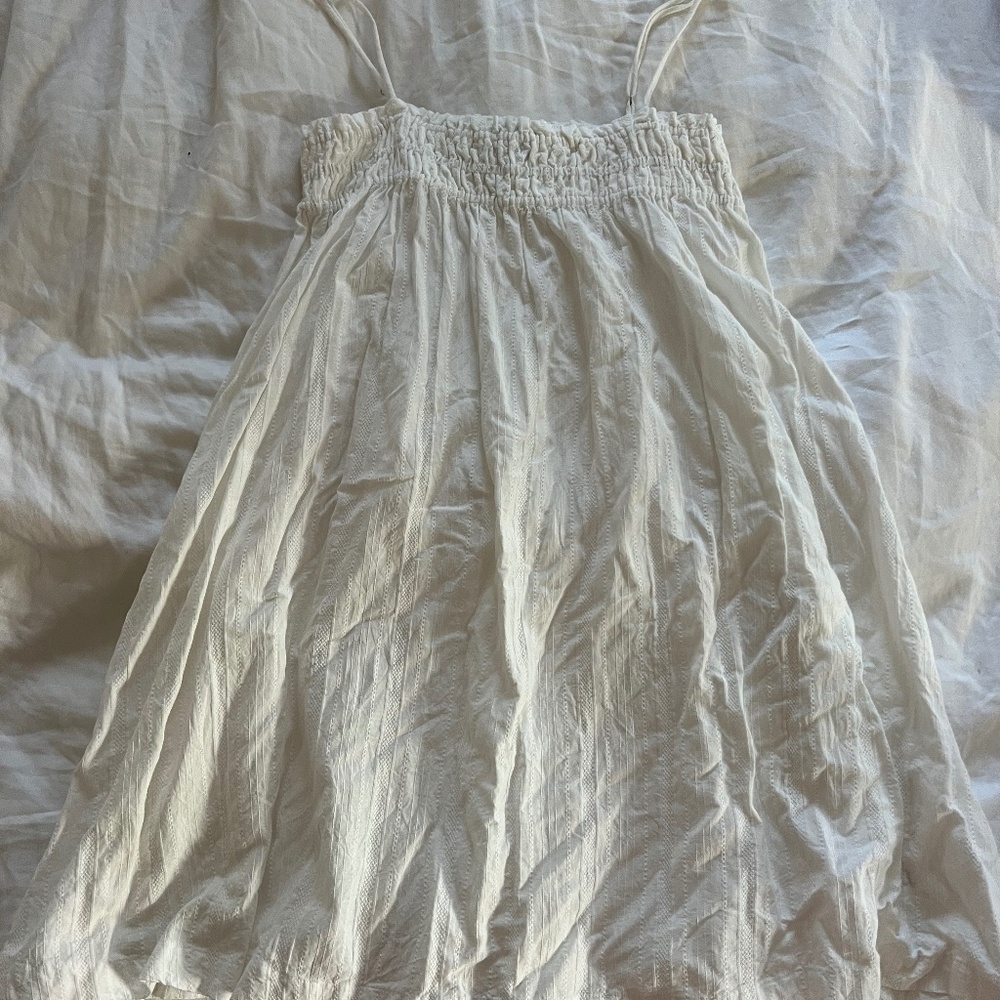 White Dress Coverup